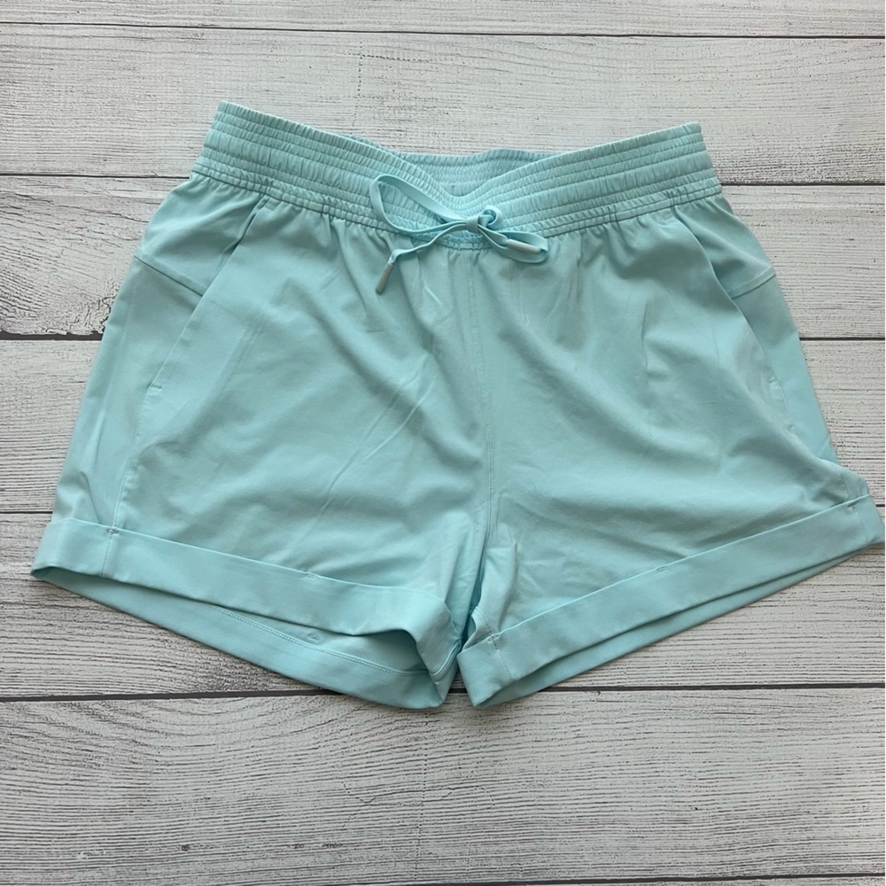 lululemon athletica Light Aqua Athletic Shorts